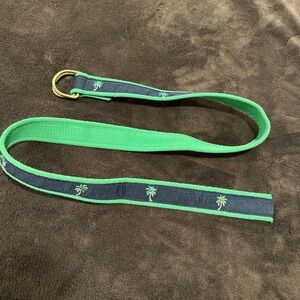 Steve & Barry's Green Belt with Palm Design